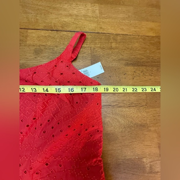 Old Navy Red Eyelet Mini Dress - Picture 7 of 10